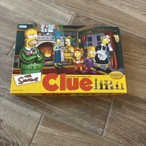 Parker Brothers The Simpsons Classic Detective Boardgame Clue CX